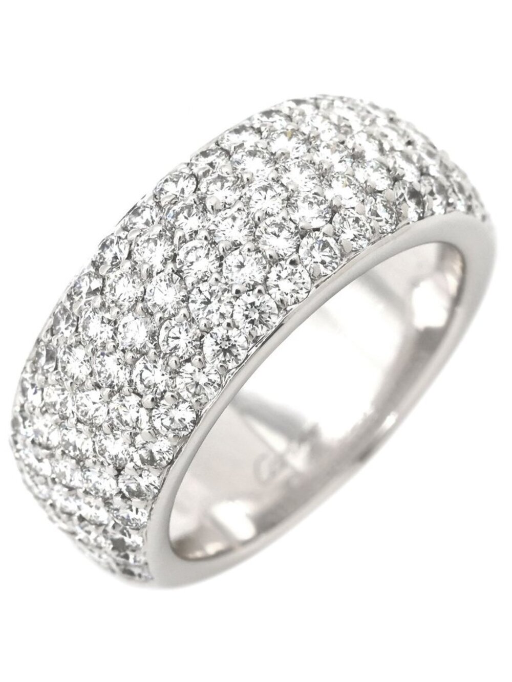 Cartier Ring Pave Diamond White Gold
